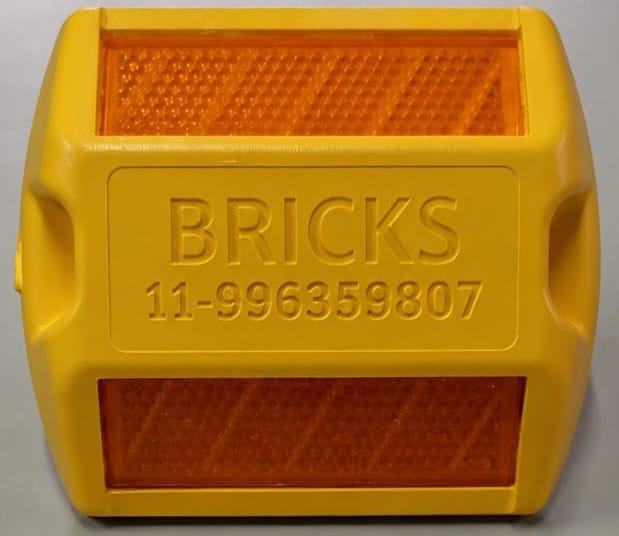 Tacha injetada bi amarela Bricks