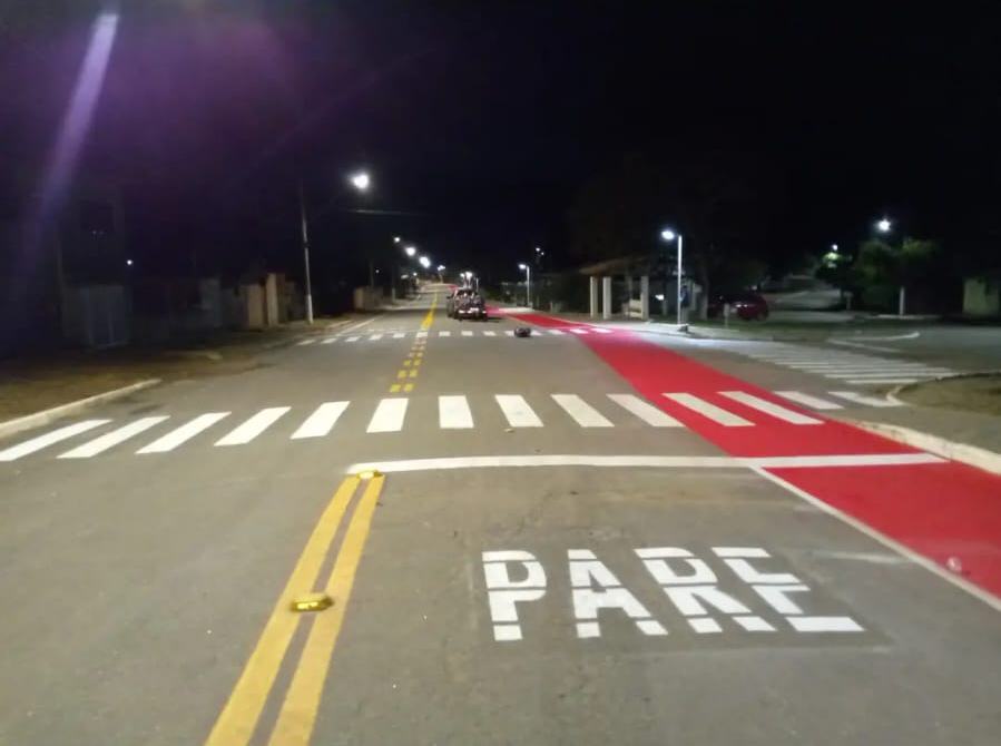 Ciclovia vermelha e PARE em Nanuque